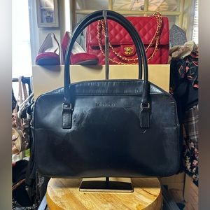 Genuine leather Calvin Klein hand bag